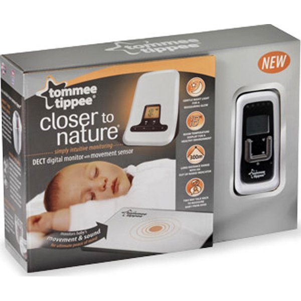 1402 Радионяня Tommee Tippee TT 44100271 с технологией DECT и сенсорным ковриком фото 2