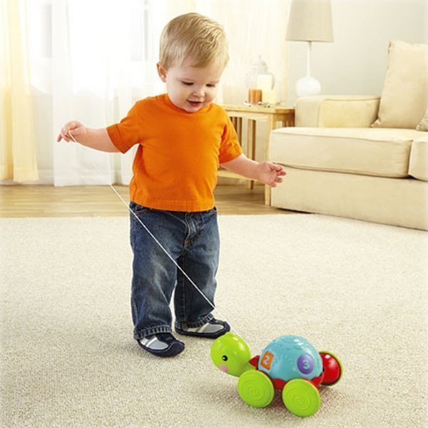 FP Y8652 Обучающая черепашка на колесиках Fisher Price фото 7
