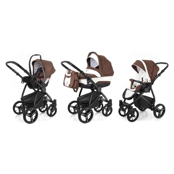 Фото Детская коляска Esspero Newborn Lux 3 в 1, шасси Black, реальные фотографии клиентов | Коляски-Кроватки.Ру