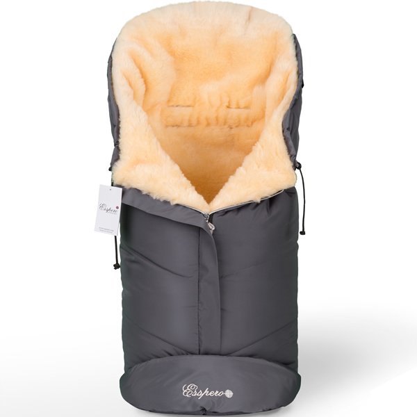 Фото Конверт Esspero Sleeping Bag натуральная 100% шерсть, реальные фотографии клиентов | Коляски-Кроватки.Ру