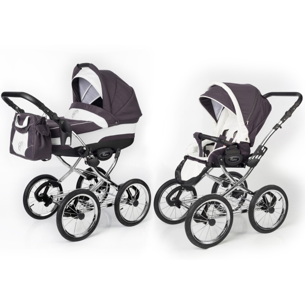 Фото Детская коляска Esspero Classic 2 в 1, шасси Chrome, реальные фотографии клиентов | Коляски-Кроватки.Ру