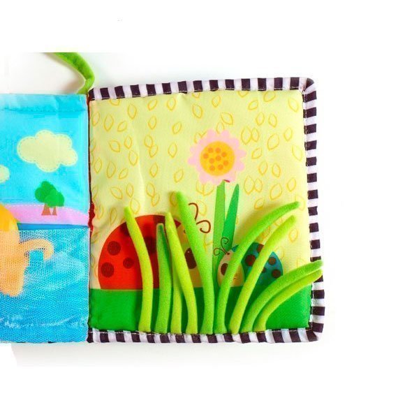 448 Текстурированая книжка-подвеска Tiny Love Лесное Озеро фото 1