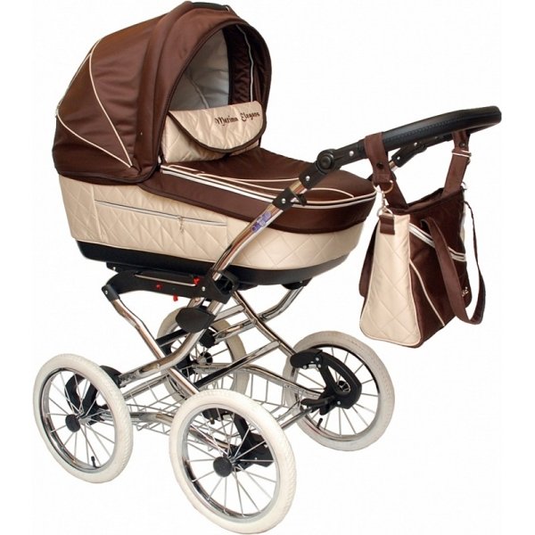 Детская коляска Stroller B&E Maxima Elegans 3 в 1 - Фото