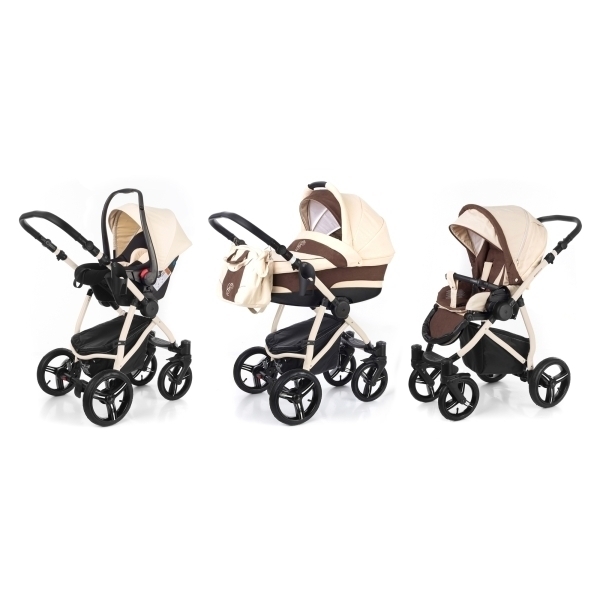 Фото Детская коляска Esspero Newborn Lux 3 в 1, шасси Beige, реальные фотографии клиентов | Коляски-Кроватки.Ру
