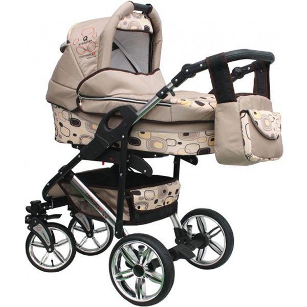 Фото Детская коляска Camarelo Q12 Evolution 3 в 1, реальные фотографии клиентов | Коляски-Кроватки.Ру