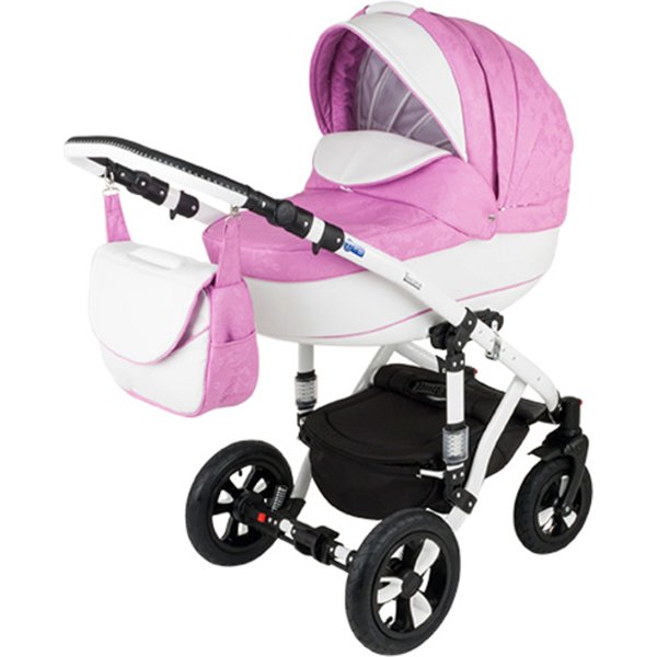 Фото Детская коляска Bebe-mobile Toscana Ecco 2 в 1, эко-кожа, реальные фотографии клиентов | Коляски-Кроватки.Ру