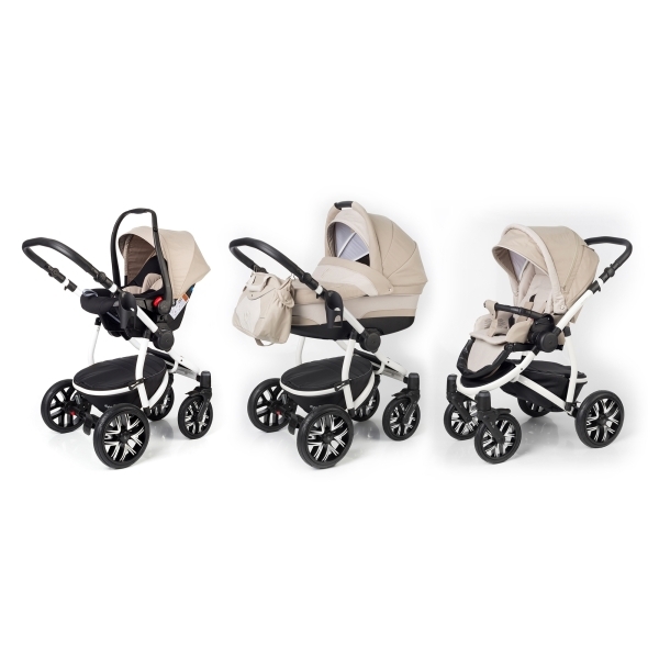 Фото Детская коляска Esspero Discovery 3 в 1, шасси White, реальные фотографии клиентов | Коляски-Кроватки.Ру