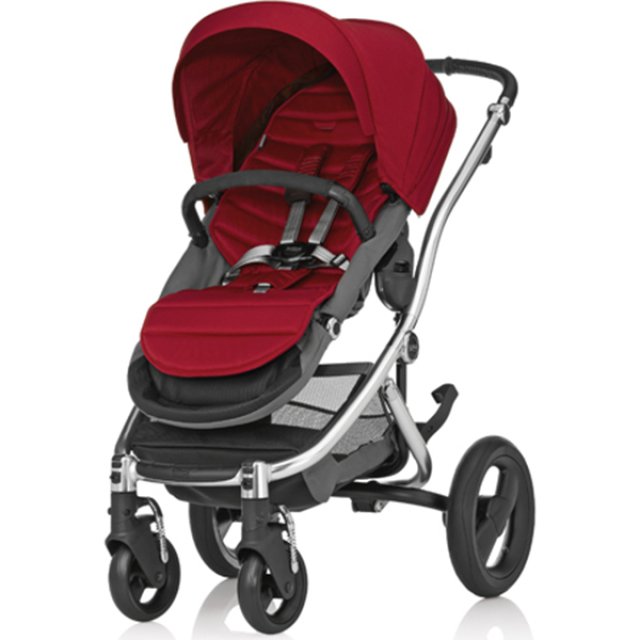 Фото Детская прогулочная коляска Britax Affinity, шасси хром, реальные фотографии клиентов | Коляски-Кроватки.Ру