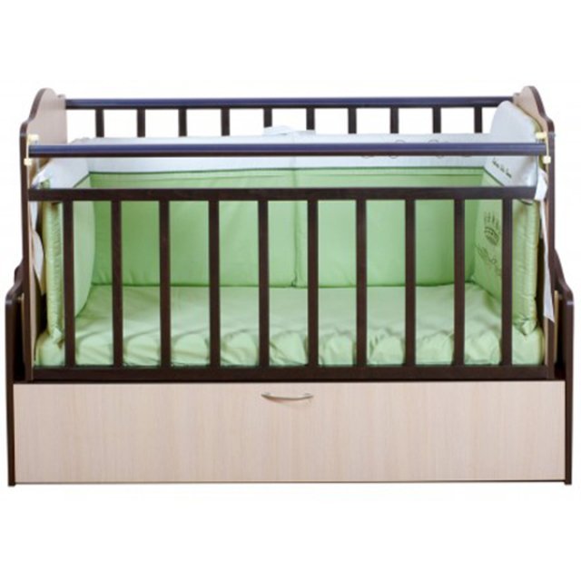 Автоматическая детская кроватка Daka Baby Дака Беби Укачай-ка 2 фото 12