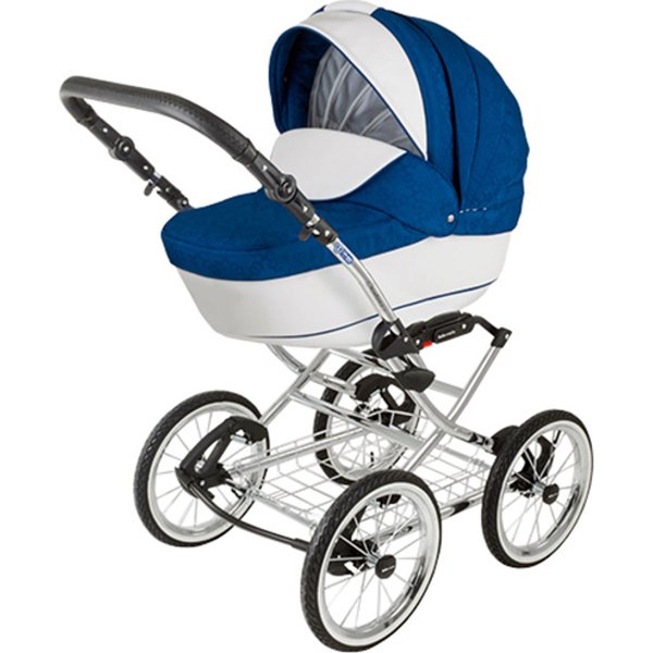 Фото Детская коляска BeBe-Mobile Santana Ecco 2 в 1, ткань+эко-кожа, реальные фотографии клиентов | Коляски-Кроватки.Ру