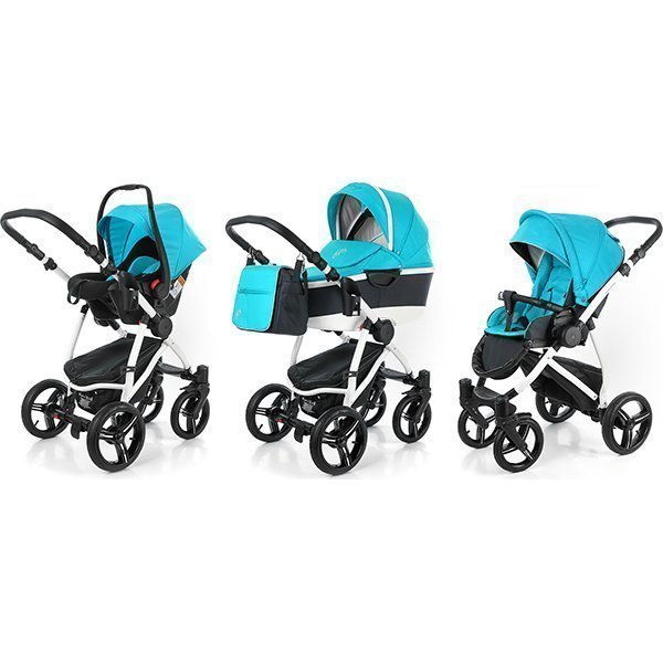 Фото Детская коляска Esspero Newborn Lux Alu 3 в 1, шасси White, реальные фотографии клиентов | Коляски-Кроватки.Ру