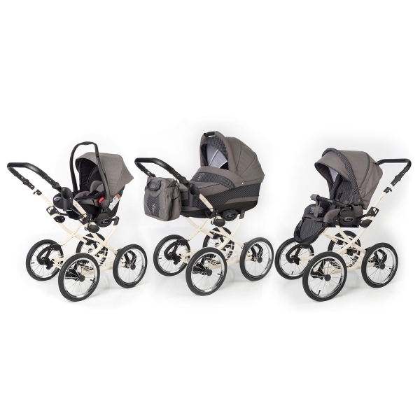 Фото Детская коляска Esspero Classic 3 в 1, шасси Beige, реальные фотографии клиентов | Коляски-Кроватки.Ру