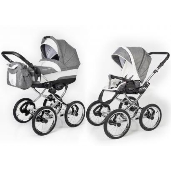 Фото Детская коляска Esspero Classic 2 в 1, шасси Chrome, реальные фотографии клиентов | Коляски-Кроватки.Ру