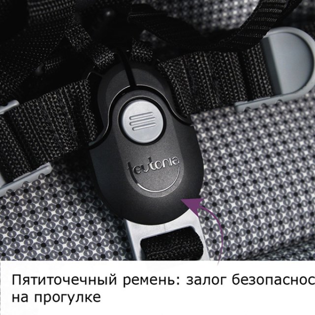 Детская коляска Teutonia Mistral Primus V4 Graphite 2 в 1 WHL3 HB, ручной тормоз фото 29