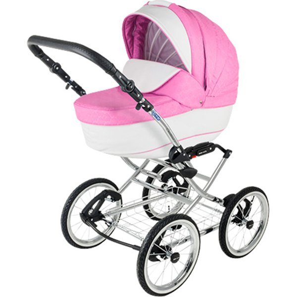 Фото Детская коляска BeBe-Mobile Santana Ecco 2 в 1, ткань+эко-кожа, реальные фотографии клиентов | Коляски-Кроватки.Ру