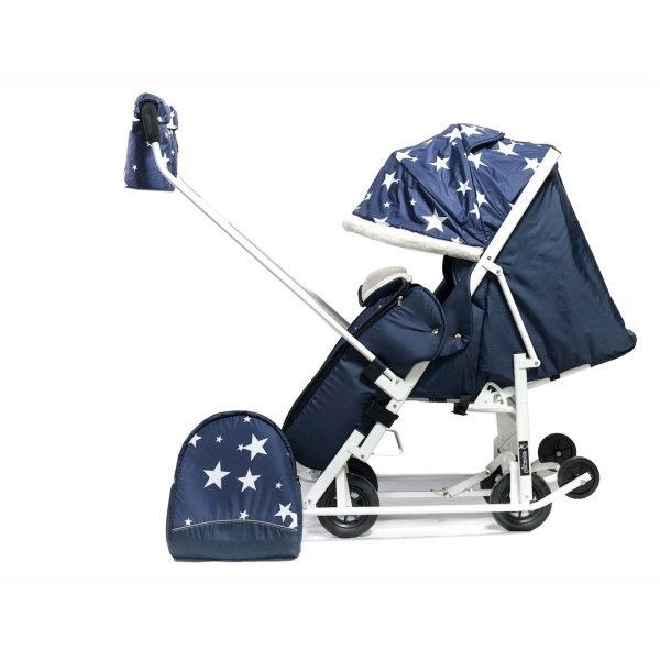 Санки-коляска Kristy Звезды Мое Детство фото 1