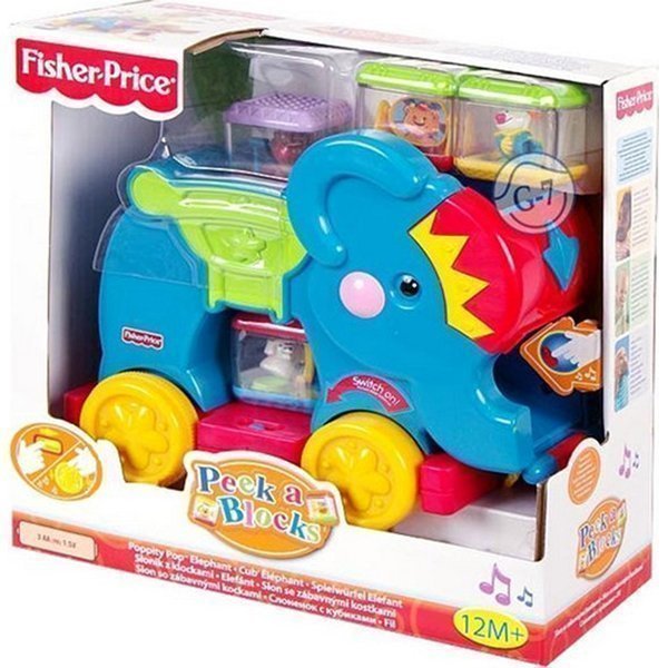 FP C0244 Слоненок с кубиками Fisher Price фото 1