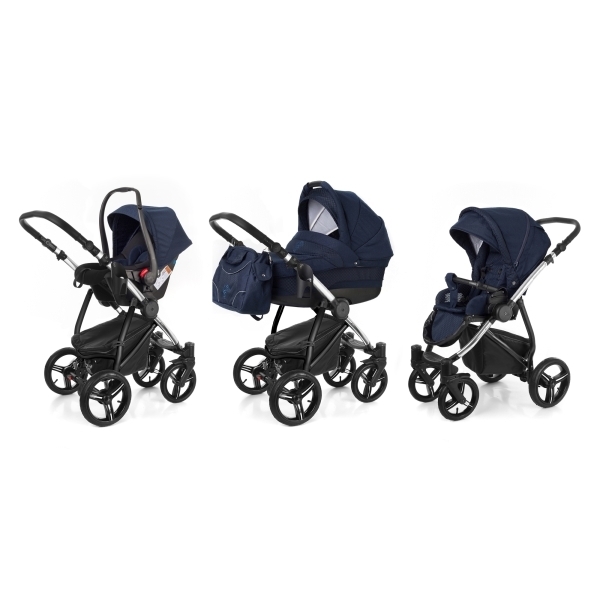 Фото Детская коляска Esspero Newborn Lux 3 в 1, шасси Chrome, реальные фотографии клиентов | Коляски-Кроватки.Ру