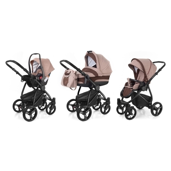 Фото Детская коляска Esspero Newborn Lux 3 в 1, шасси Black, реальные фотографии клиентов | Коляски-Кроватки.Ру
