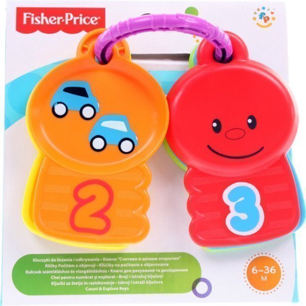 FP Y4294 Ключики Fisher Price Считай и Познавай фото 1