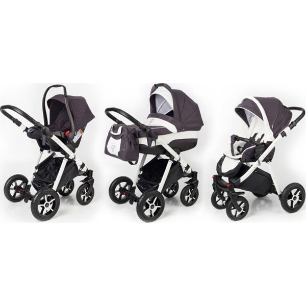 Фото Детская коляска Esspero Newborn Lux 3 в 1, шасси White, реальные фотографии клиентов | Коляски-Кроватки.Ру
