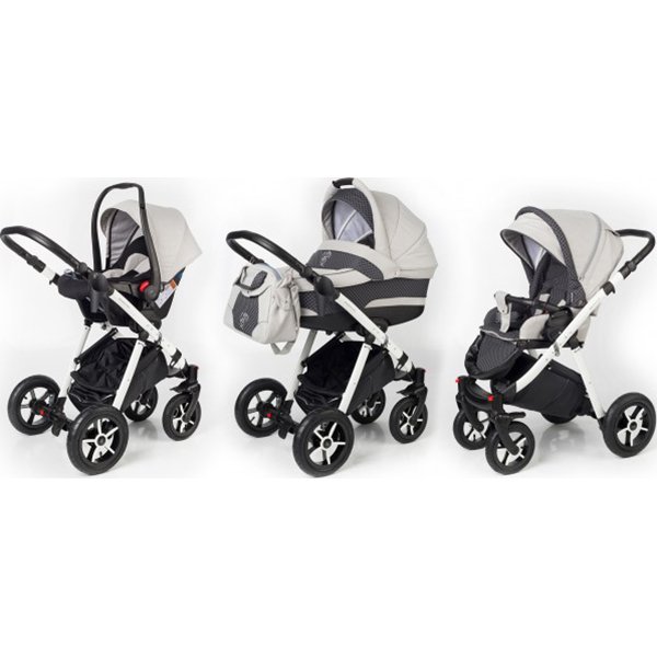 Фото Детская коляска Esspero Newborn Lux 3 в 1, шасси White, реальные фотографии клиентов | Коляски-Кроватки.Ру