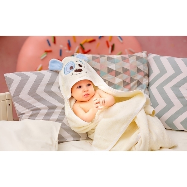 Детское полотенце с капюшоном Twinklbaby Fun Dry Собачки фото 6