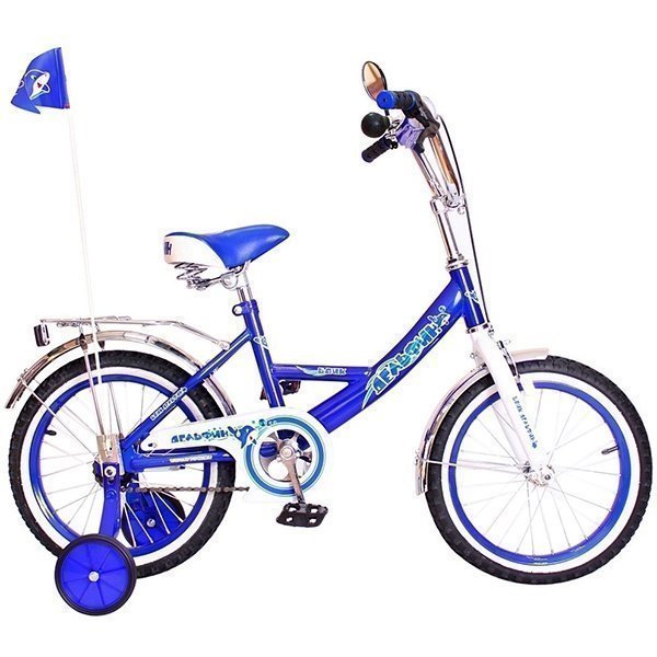 Двухколесный велосипед RT BA Дельфин 14" 1s Россия арт. KG1405 - Фото