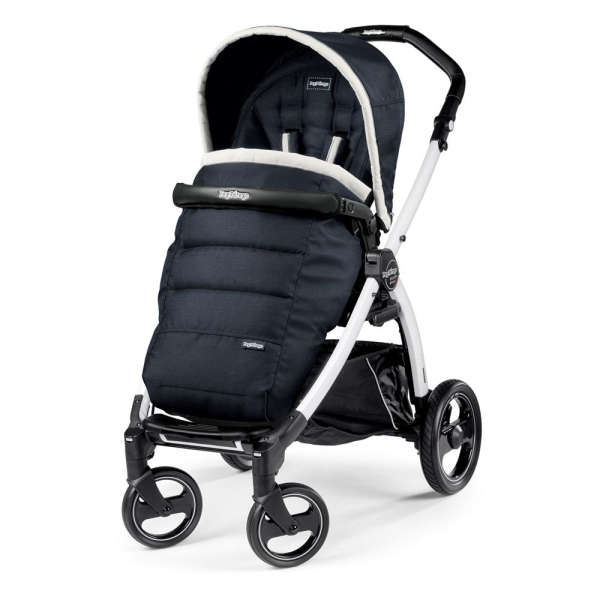 Фото Детская прогулочная коляска Peg-Perego Book S Plus Pop-Up, шасси White, реальные фотографии клиентов | Коляски-Кроватки.Ру