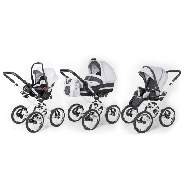 Фото Детская коляска Esspero Classic 3 в 1, шасси White, реальные фотографии клиентов | Коляски-Кроватки.Ру