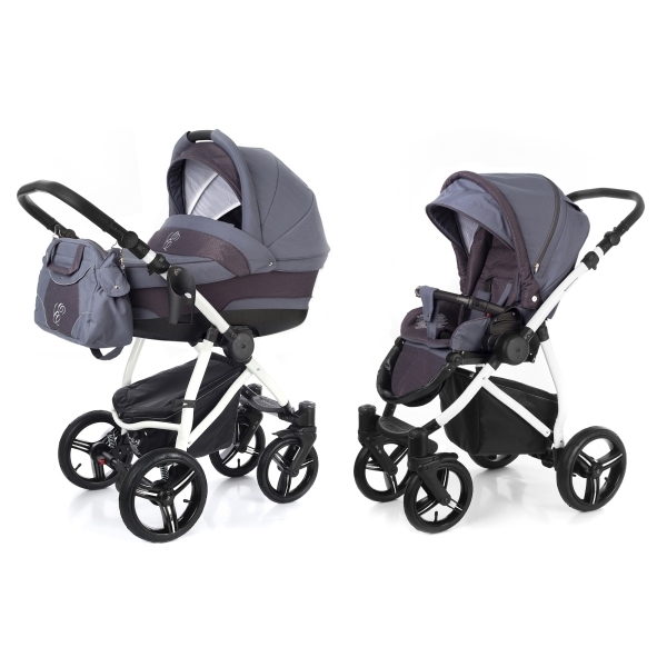 Фото Детская коляска Esspero Newborn Lux 2 в 1, шасси White, реальные фотографии клиентов | Коляски-Кроватки.Ру