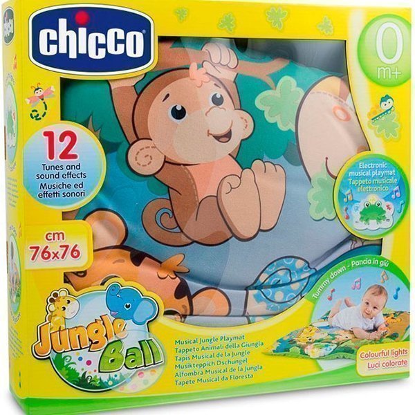 Игровой музыкальный коврик Chicco Джунгли фото 3