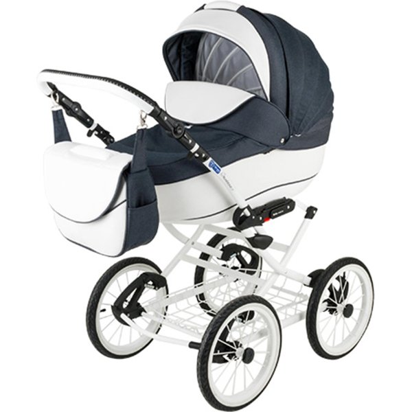 Фото Детская коляска BeBe-Mobile Santana Ecco 2 в 1, ткань+эко-кожа, реальные фотографии клиентов | Коляски-Кроватки.Ру