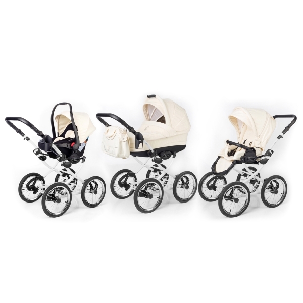 Фото Детская коляска Esspero Classic 3 в 1, шасси White, реальные фотографии клиентов | Коляски-Кроватки.Ру