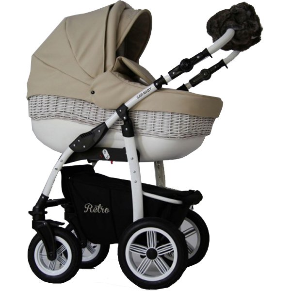 Детская коляска Car-Baby Retro Sport Eco 2 в 1 - Фото