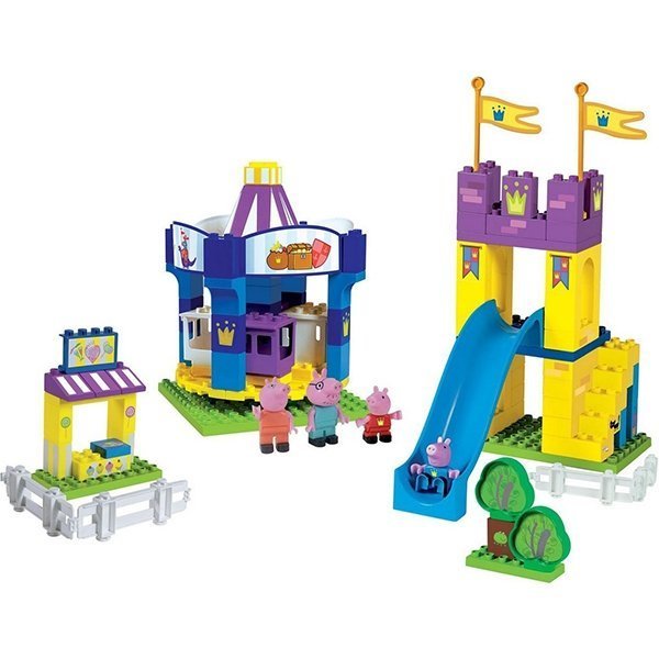 Фото Конструктор Smoby Парк Развлечений Peppa Pig, 126 деталей, 4/4 арт. 57080, реальные фотографии клиентов | Коляски-Кроватки.Ру