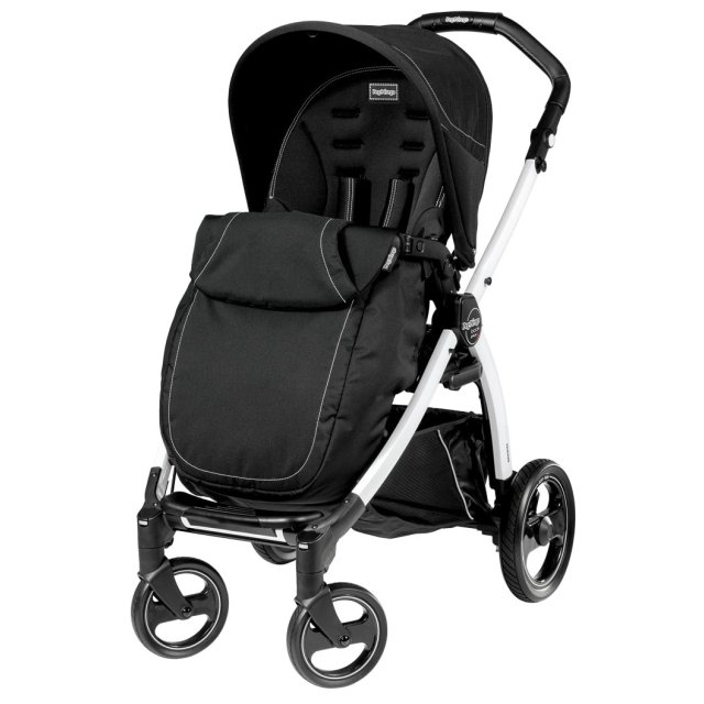 Фото Детская прогулочная коляска Peg-Perego Book S Plus Pop-Up, шасси White, реальные фотографии клиентов | Коляски-Кроватки.Ру