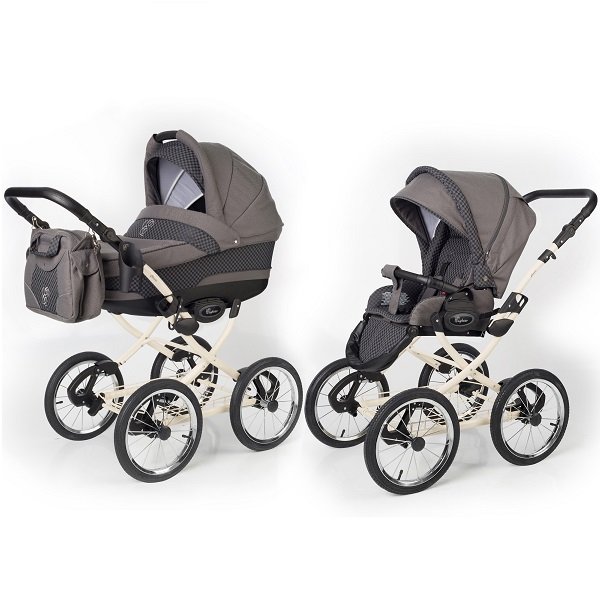 Фото Детская коляска Esspero Classic 2 в 1, шасси Beige, реальные фотографии клиентов | Коляски-Кроватки.Ру