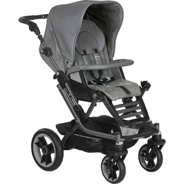 Прогулочная коляска Teutonia Mistral S V4 Graphite Теутония Мистраль С В4 Графит WHL3 2016 - Фото