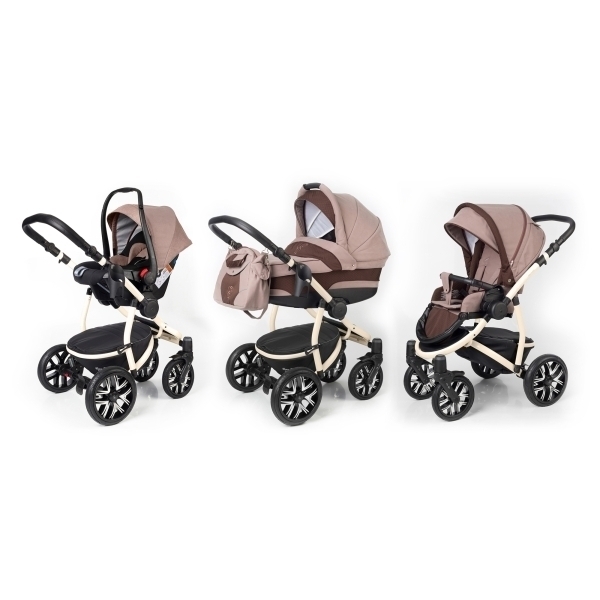 Фото Детская коляска Esspero Discovery 3 в 1, шасси Beige, реальные фотографии клиентов | Коляски-Кроватки.Ру