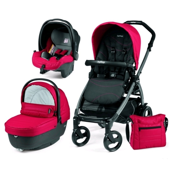 Фото Детская коляска Peg-Perego Book Plus Sportivo 3 в 1, шасси Jet, реальные фотографии клиентов | Коляски-Кроватки.Ру