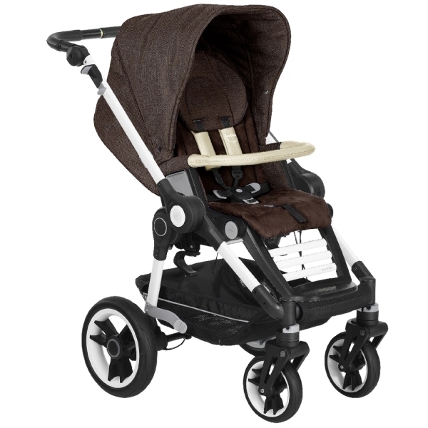 Детская прогулочная коляска Teutonia BeYou V4 Elite Pearl WHL3 - Фото