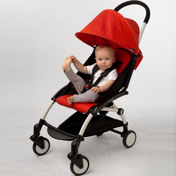 Детская прогулочная коляска Babyzen Yoyo 6+, со сменным текстилем Color Pack, белая рама фото 8