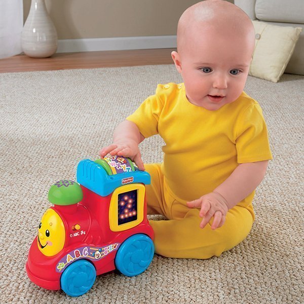 FP X1468 Поезд-алфавит Fisher Price Смейся и Учись фото 4