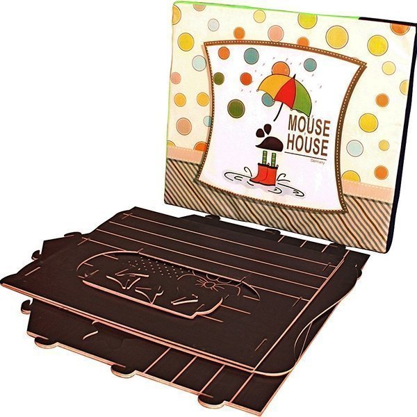 Игровой мат Mouse House Мишка для игрового домика, эко-кожа арт. 061-1 фото 4