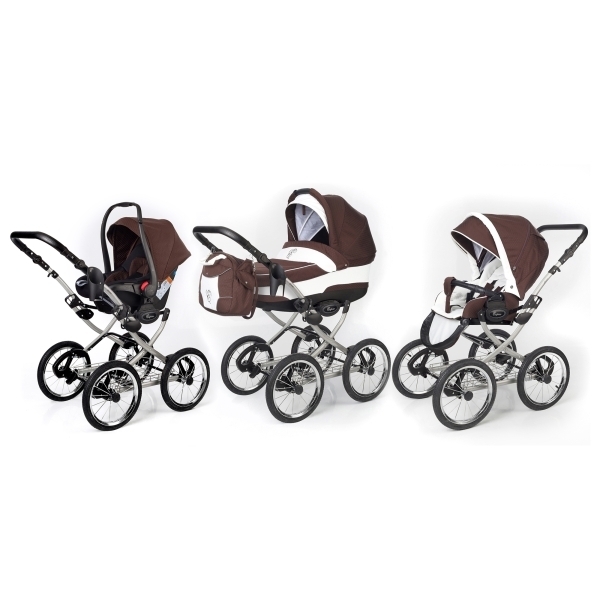Фото Детская коляска Esspero Classic 3 в 1, шасси Grey, реальные фотографии клиентов | Коляски-Кроватки.Ру
