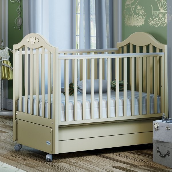 Детская кроватка Baby Italia Didi (продольный маятник) - Фото