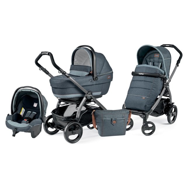 Фото Детская коляска Peg-Perego Book Plus Completo 3 в 1, шасси Jet, реальные фотографии клиентов | Коляски-Кроватки.Ру