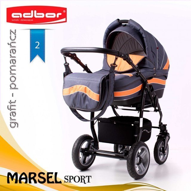 Фото Детская коляска Adbor Marsel Sport 3 в 1, реальные фотографии клиентов | Коляски-Кроватки.Ру