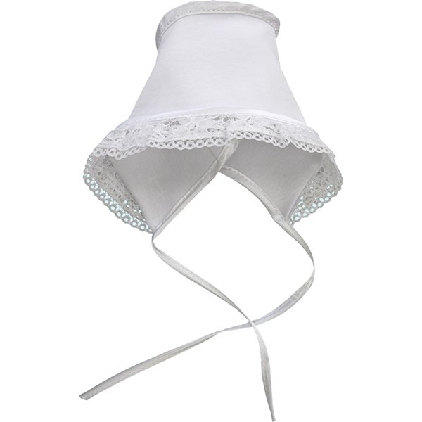 11241 Крестильный набор для девочки Золотой Гусь платье и чепчик фото 2